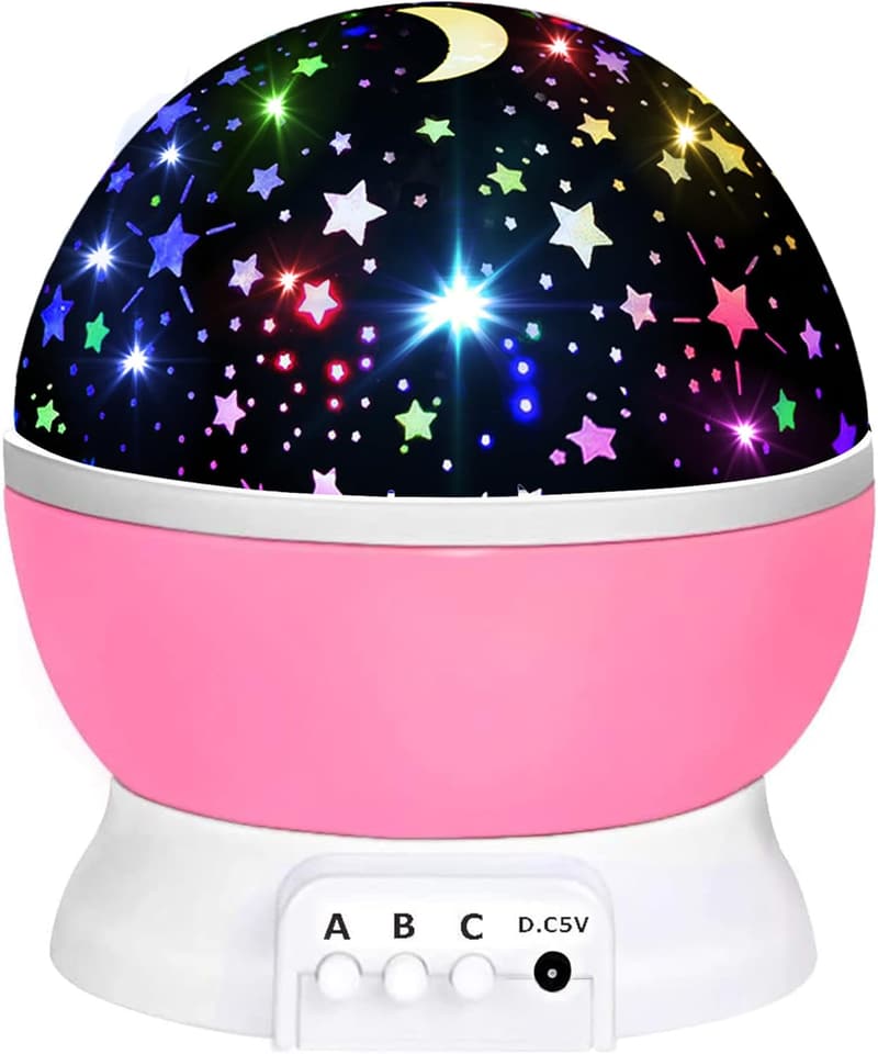 Star Projector Night Light for Kids Ages 2-10, Birthday & Christmas