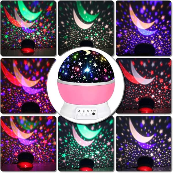 Star Projector Night Light for Kids Ages 2-10, Birthday & Christmas