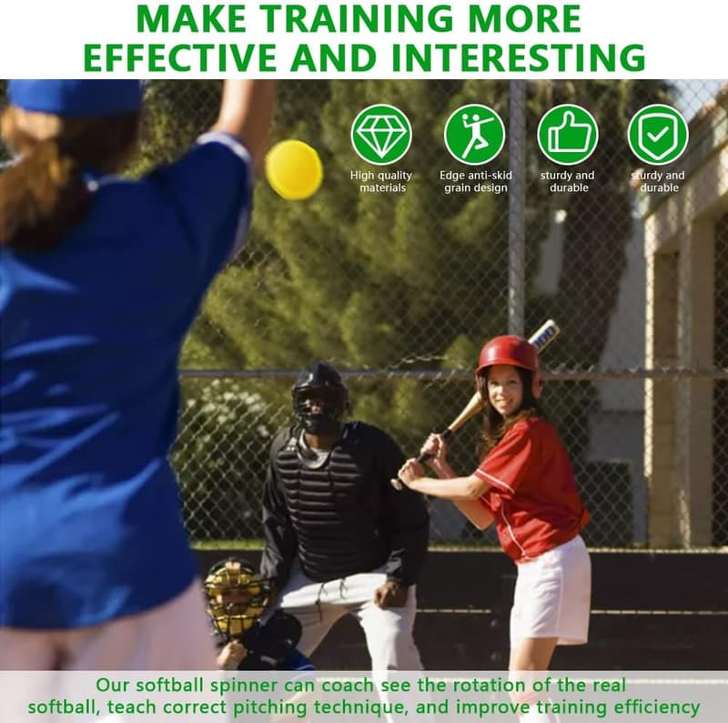 12-Inch Softball Spinner Training Aid for Pitchers