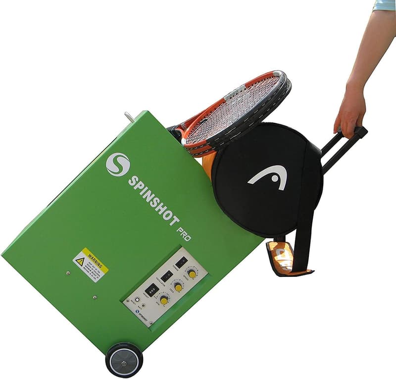 Spinshot Pro Tennis Ball Machine - User-Friendly Model