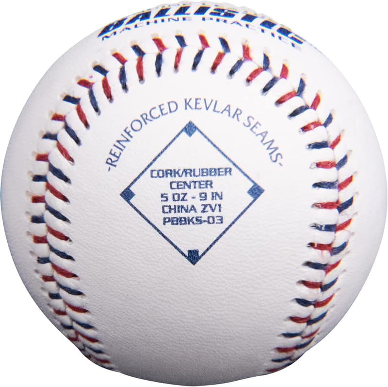 Durable Leather Baseballs - 12-Pack for Pitching Machines