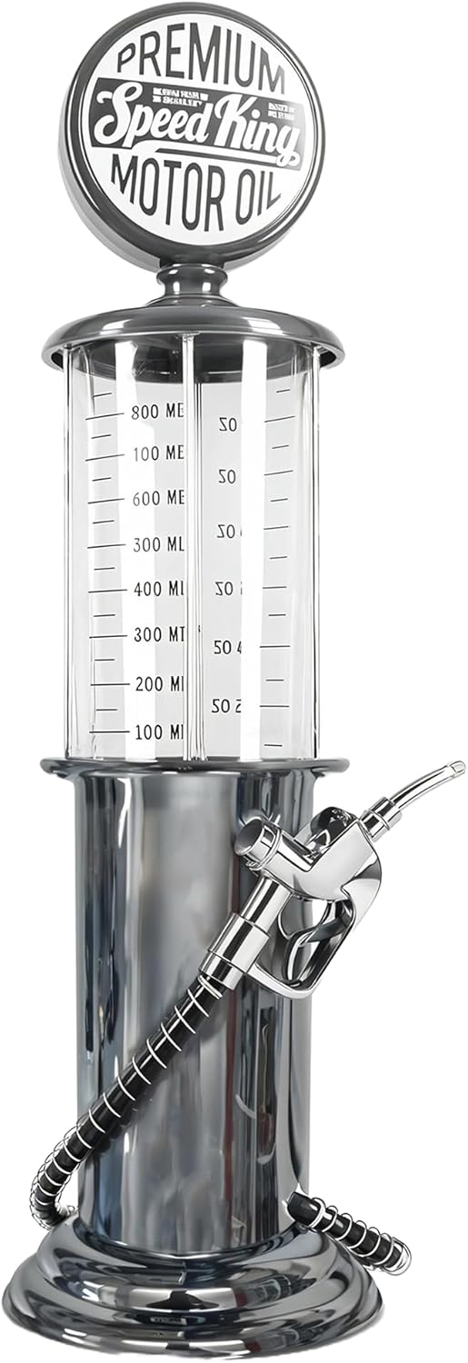 Vintage Style Liquor Dispenser - 30 Fl. Oz for Home Bar
