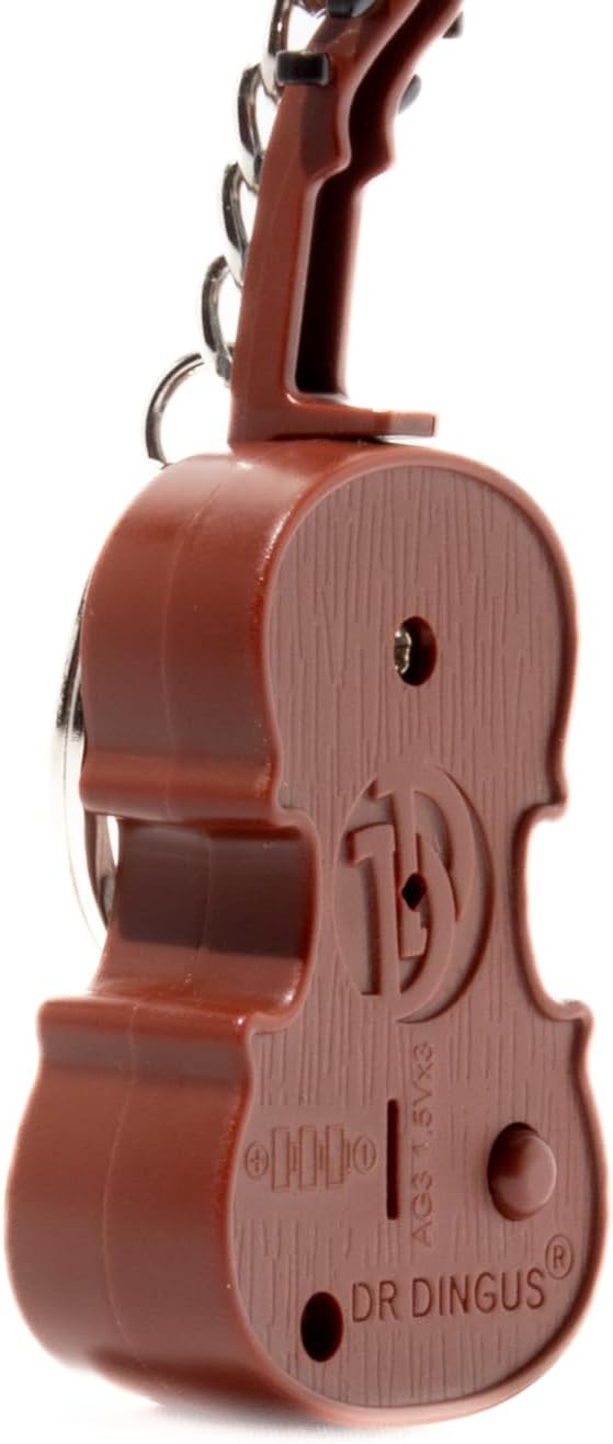 Pocket-Sized Tiny Violin Keychain - Exclusive Mr. Krabs Design