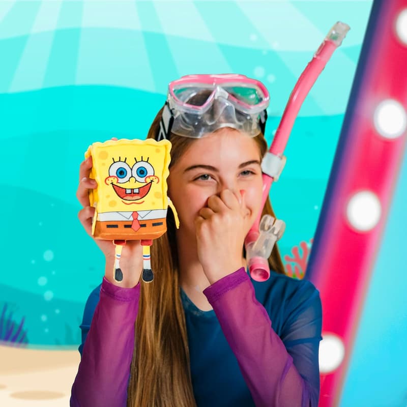 SpongeBob Mystery Expandable Plush Toy - Limited Edition for Kids 3+