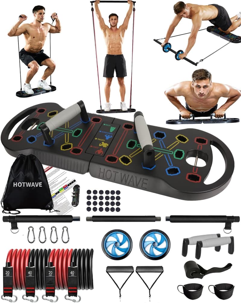 20-in-1 Portable Fitness Equipment Set for Home Workouts
