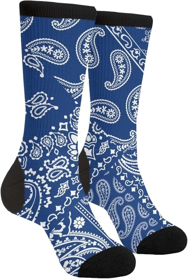 Novelty Crazy Crew Socks for Men and Women