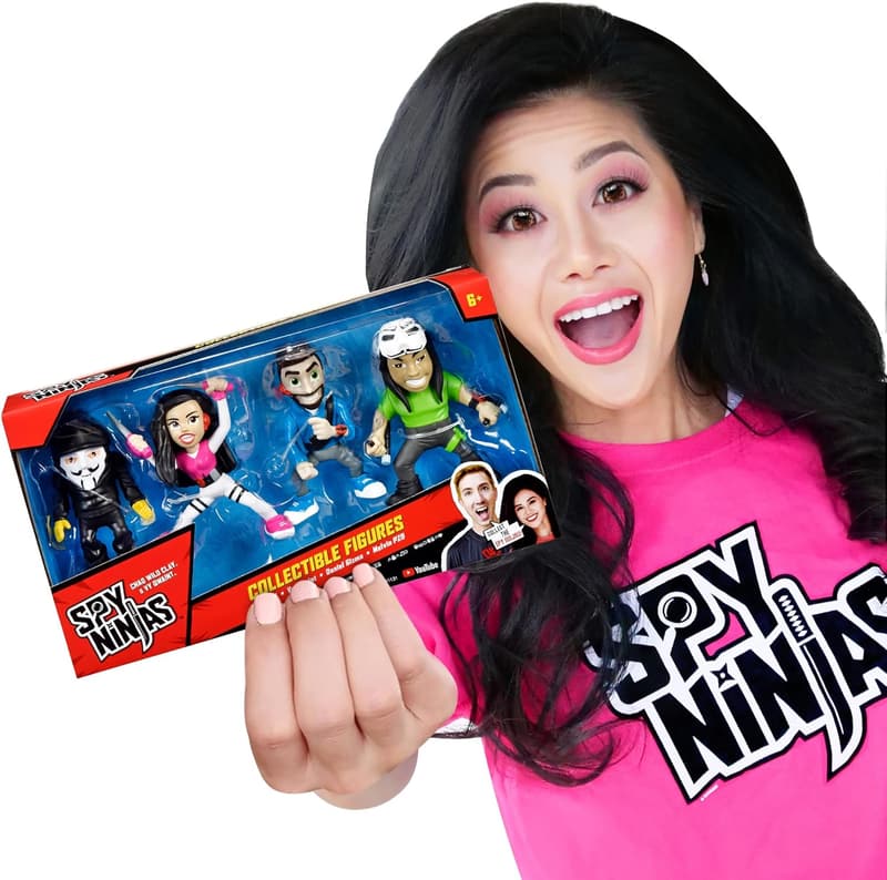 Spy Ninjas Collectible Figures 4-Pack with Vy