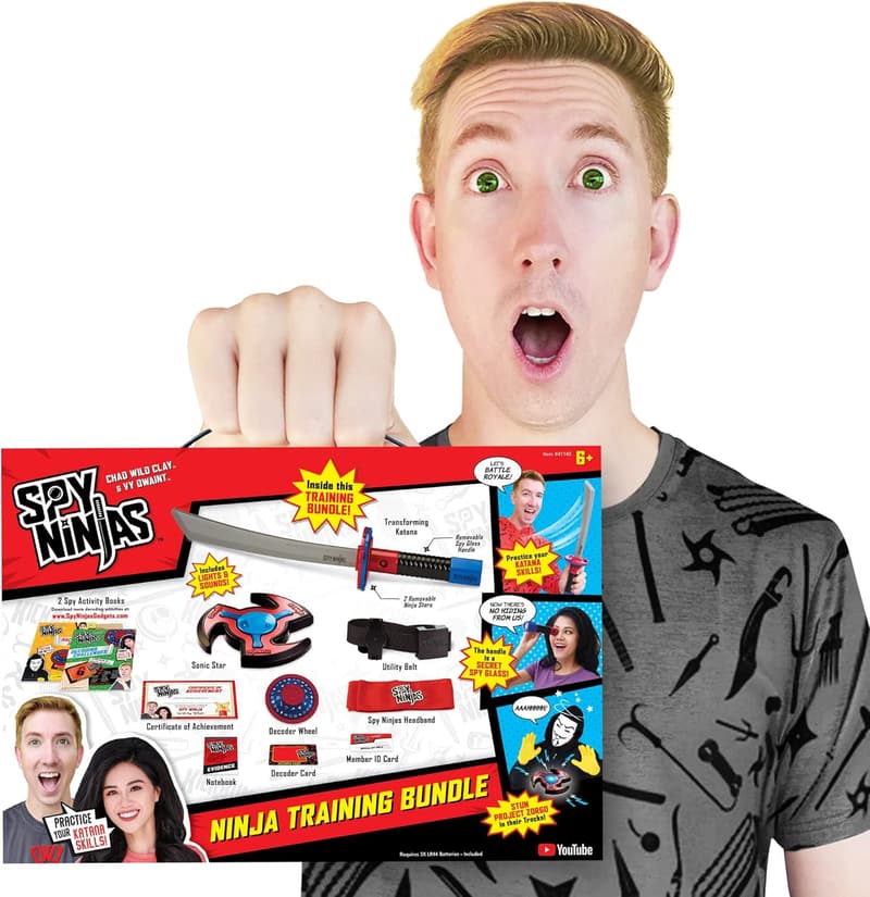 Ninja Training Bundle for Spy Ninjas, Multi-Activity Set