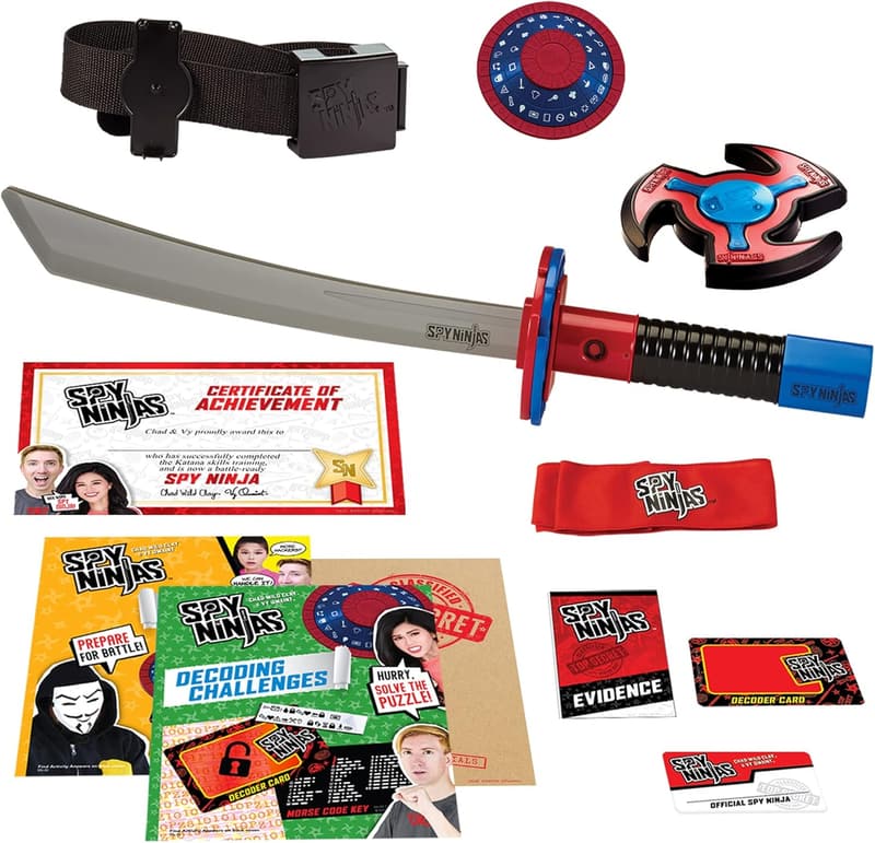 Ninja Training Bundle for Spy Ninjas, Multi-Activity Set