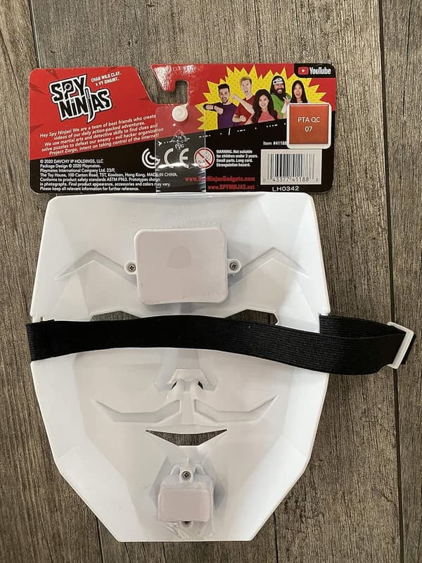 Project Zorgo Spy Ninjas Mask - White
