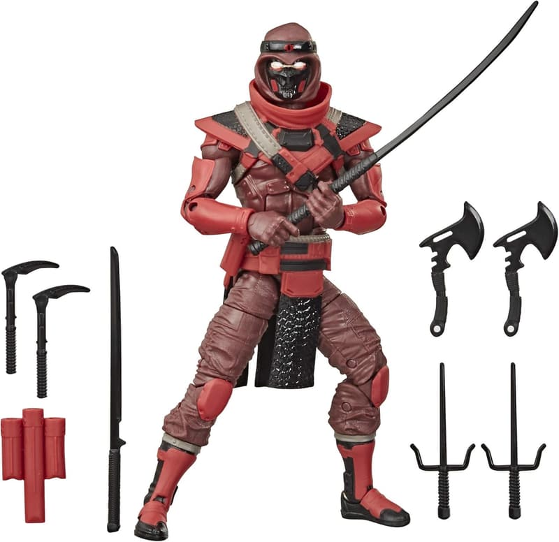 G.I. Joe Classified Red Ninja Action Figure with Accessories