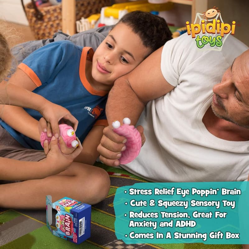 Squishy Eye Popping Toy - Funny Gag Gift for Kids