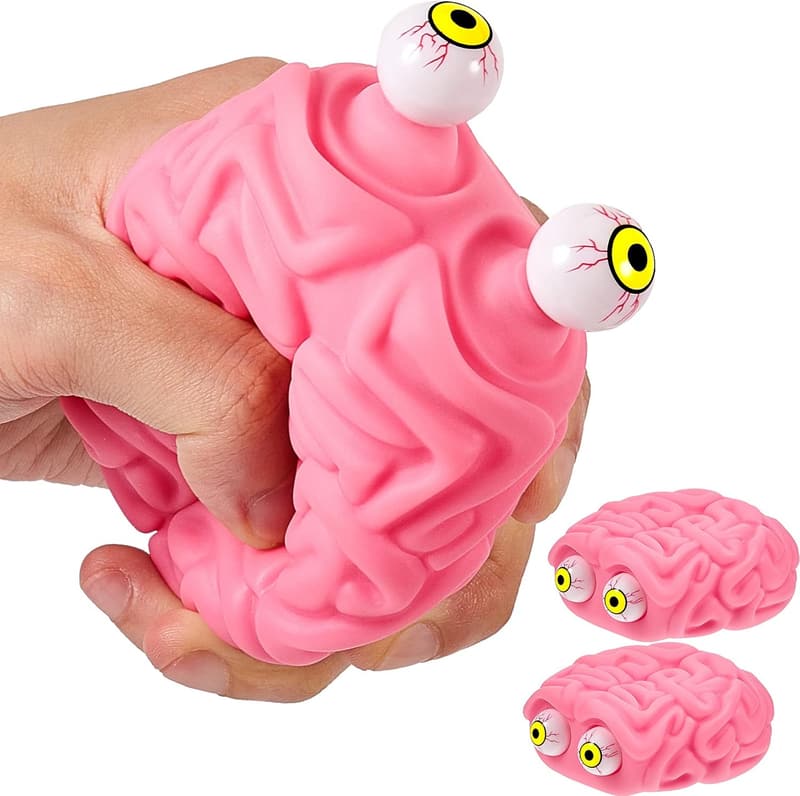 Stress Relief Fidget Balls - 2 Pack for Teens & Adults