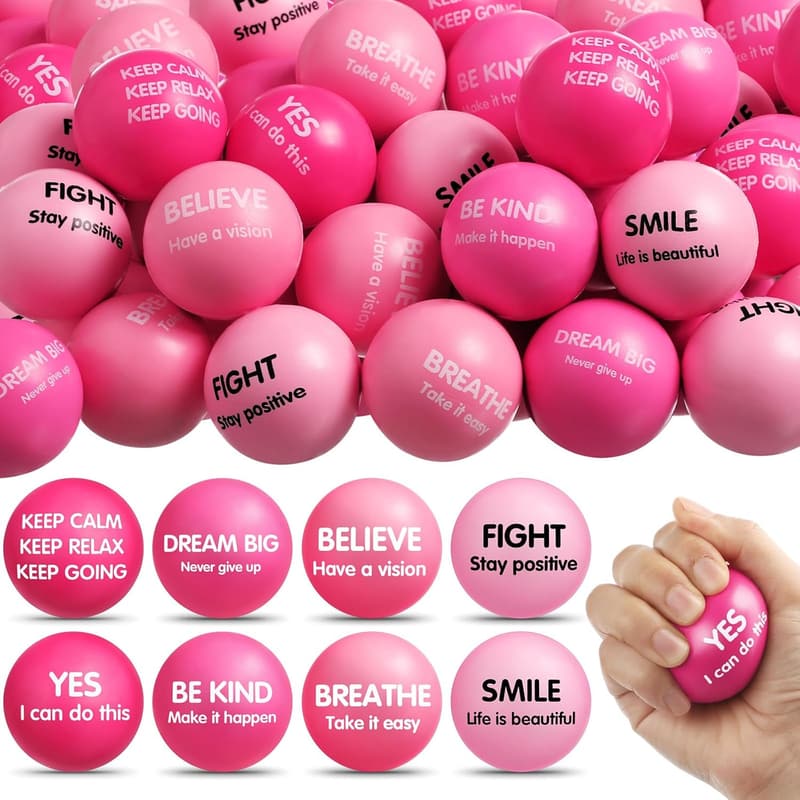 End of Year Employee Appreciation Squeeze Balls (48 Pack)