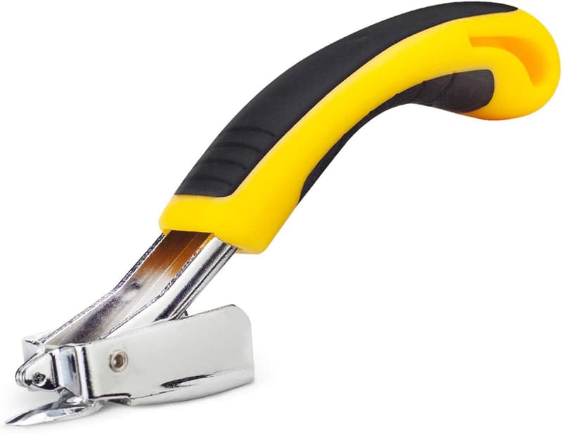 Heavy-Duty Ergonomic Staple Remover Tool for Upholstery