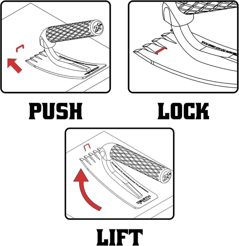 Carpet Staple Puller Tool for Renovation Projects