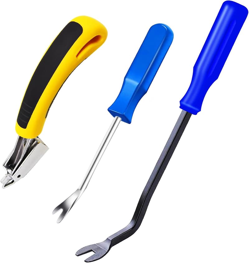 Heavy Duty Staple Remover Set with Tack Puller and Nail Puller