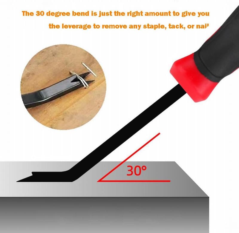 Heavy Duty Staple Remover Tool for Upholstery and Flooring