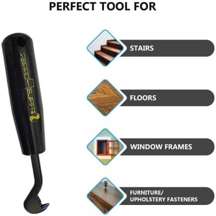 Heavy-Duty Mini Staple Remover for Carpet Staples