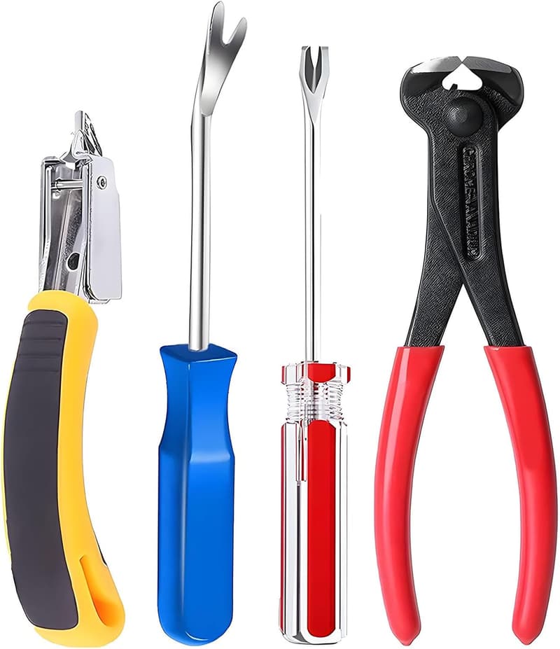 Furniture Upholstery Staple Remover Tool Set (4 pcs)