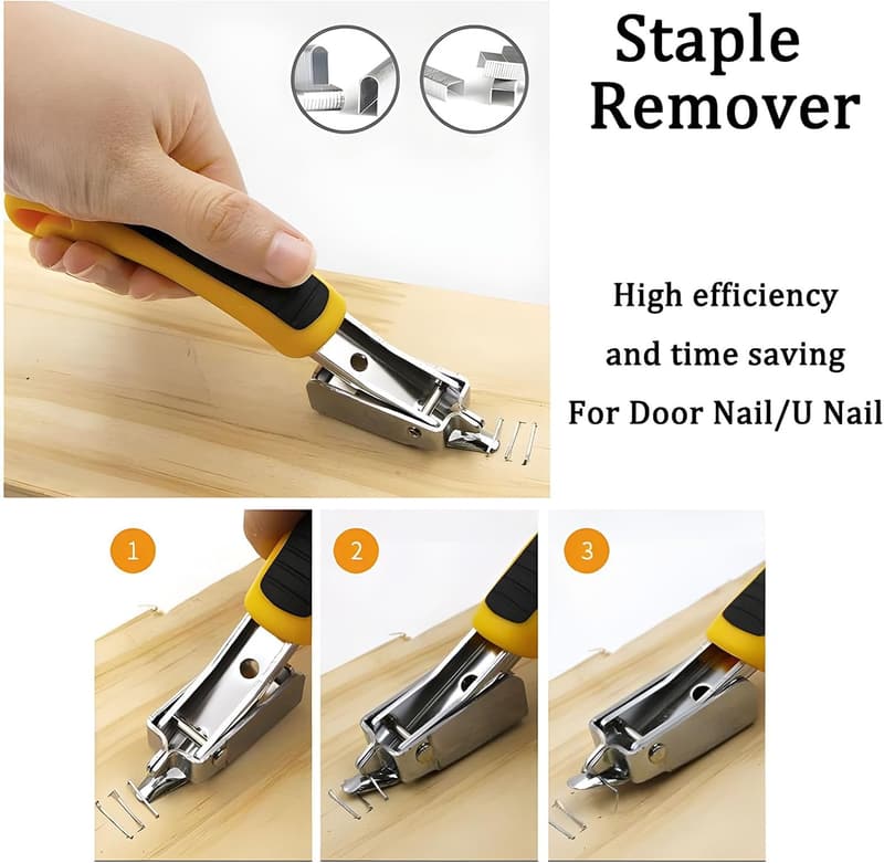 Furniture Upholstery Staple Remover Tool Set (4 pcs)
