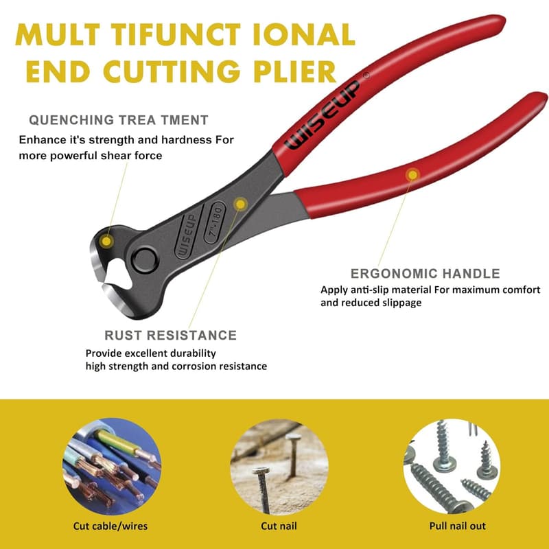 Upholstery Staple Remover Tool Set for Furniture & Carpet