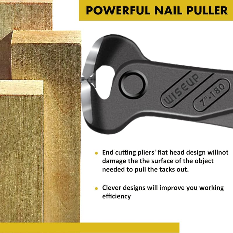 Upholstery Staple Remover Tool Set for Furniture & Carpet