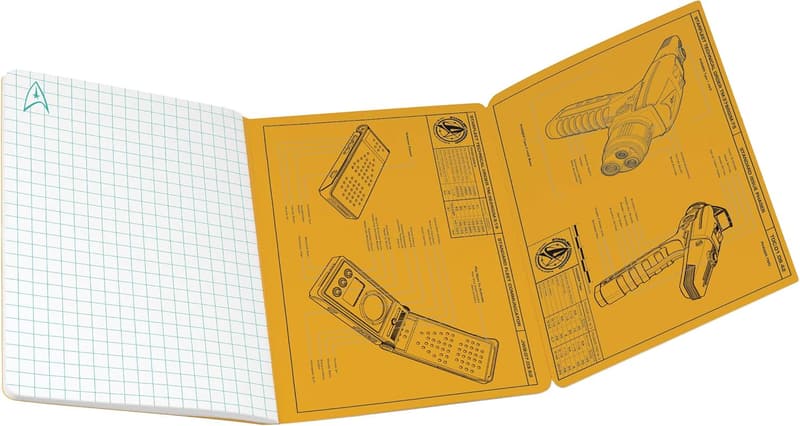 Star Trek Engineering Mini Notebook - Passport Size