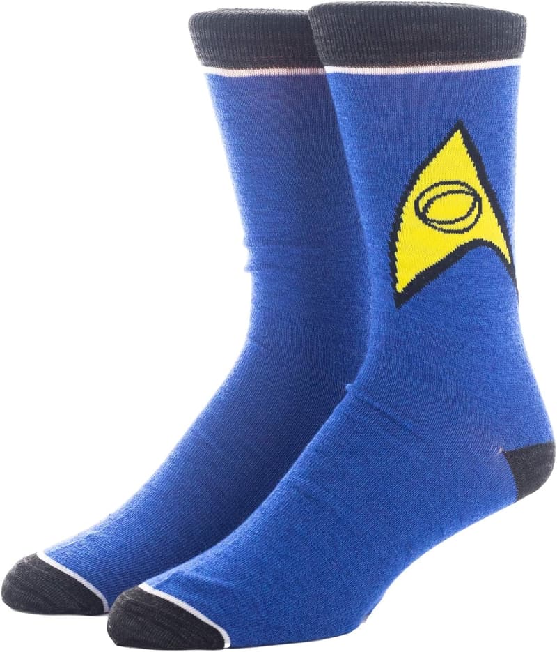 Men's Star Trek Crew Socks - 5 Pack Set
