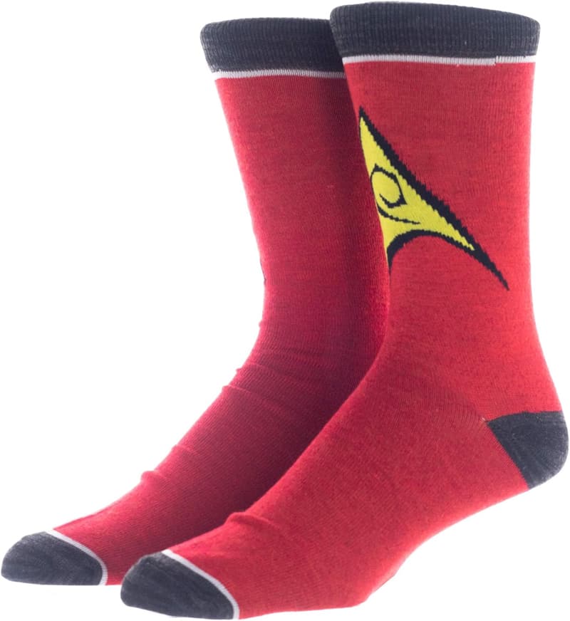 Men's Star Trek Crew Socks - 5 Pack Set