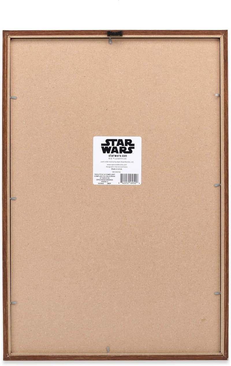 Star Wars Family Rules Wall Decor for Living Room or Man Cave