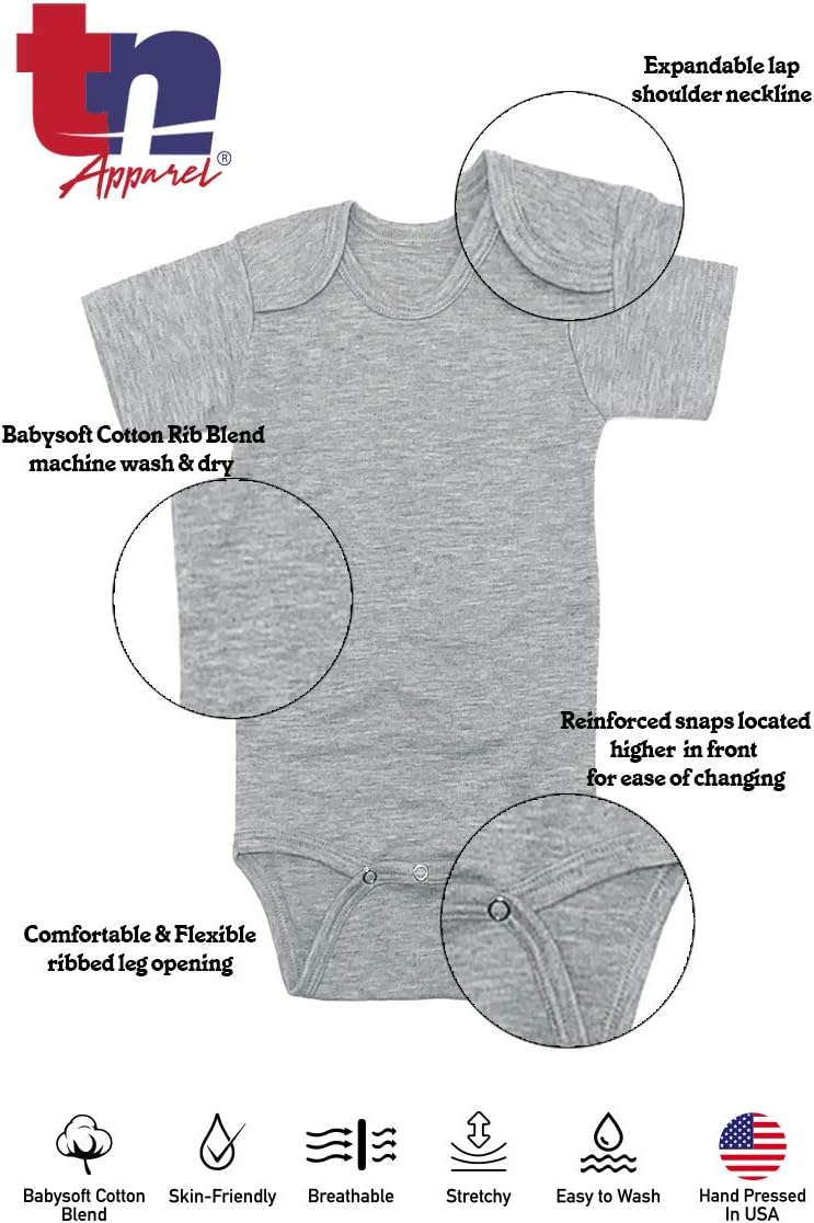 Future SW Inspired Baby Bodysuits - Light/Dark Side Designs