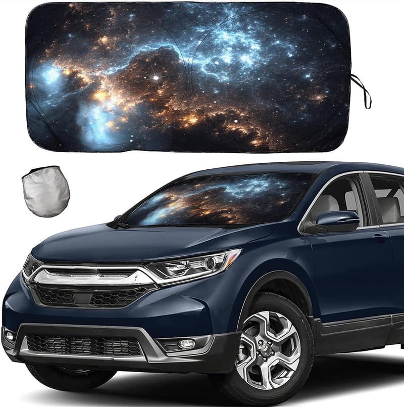Starry Sky Car Sun Shades – UV Protection, 63