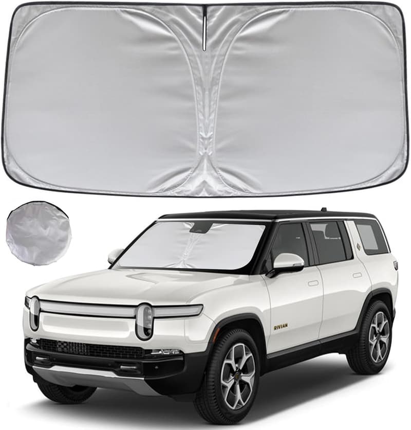 Custom Fit Windshield Sun Shade for 2022-2025 Rivian R1S