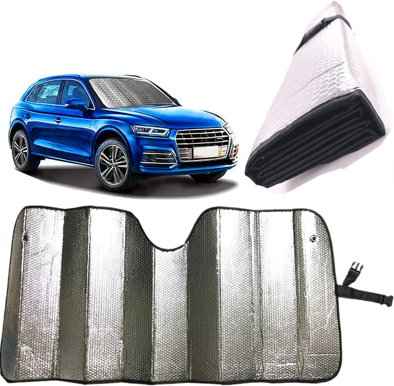 Car Windshield Sunshade - 5-Layer Heat & UV Protection