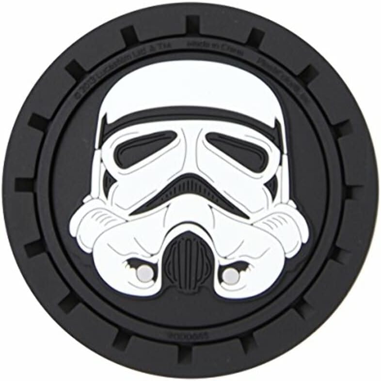 Star Wars Stormtrooper Cup Holder Coasters, 2-Pack