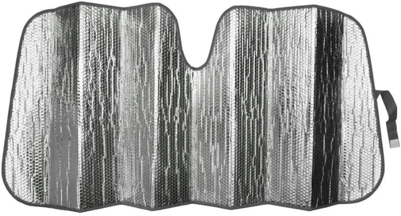 Gothic Skull Sunshade – UV-Blocking Car Windshield Protector