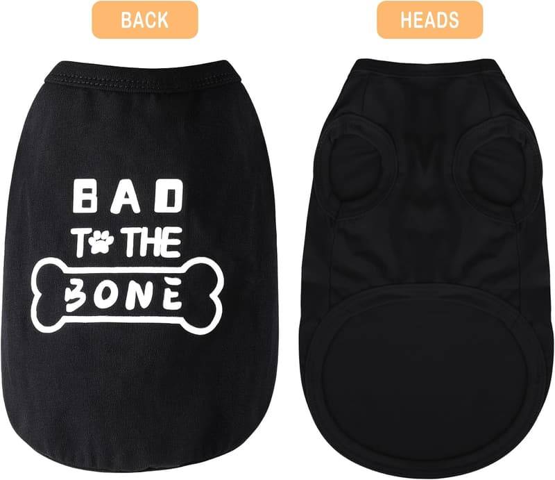 Cozy Black Cotton Dog Vest - Soft & Breathable 
