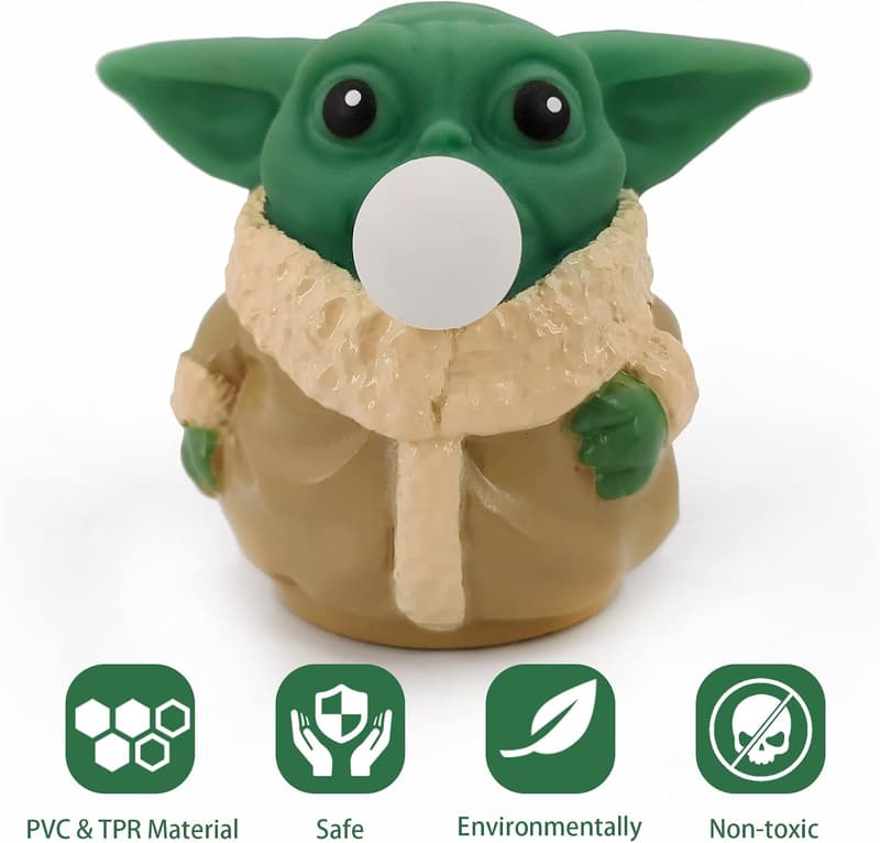 Baby Yoda Squeeze Toy for Kids - Antistress Fidget Relief