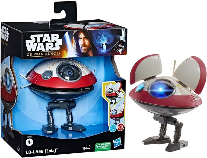Interactive L0-LA59 Droid Toy from Obi-Wan Kenobi Series