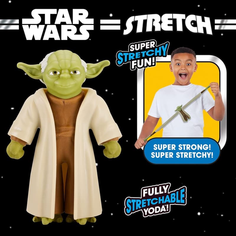 Star Wars Yoda Stretchable Toy Collectible - 1 Count