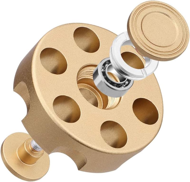 Fidget Spinner Toy - Metal Alloy Sensory Gadget for All Ages