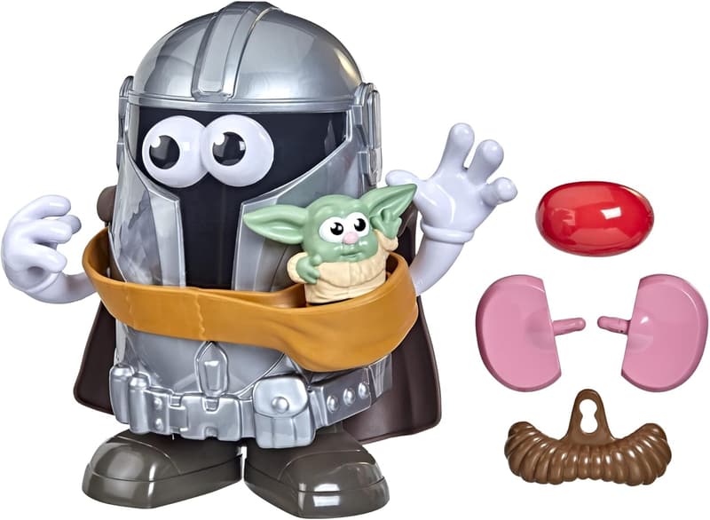 The Yamdalorian Potato Head Toy Set for Kids - 14 Pieces