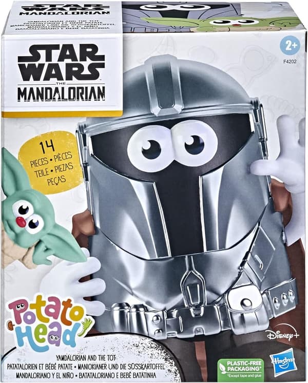 The Yamdalorian Potato Head Toy Set for Kids - 14 Pieces