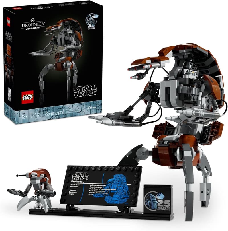 Star Wars Droideka Model - LEGO Collectible for May the 4th
