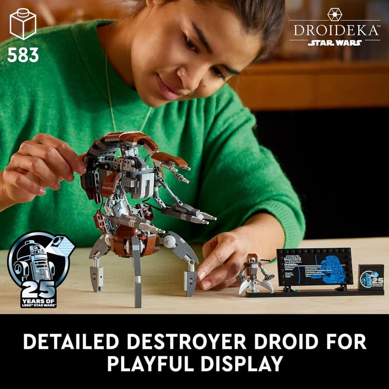 Star Wars Droideka Model - LEGO Collectible for May the 4th