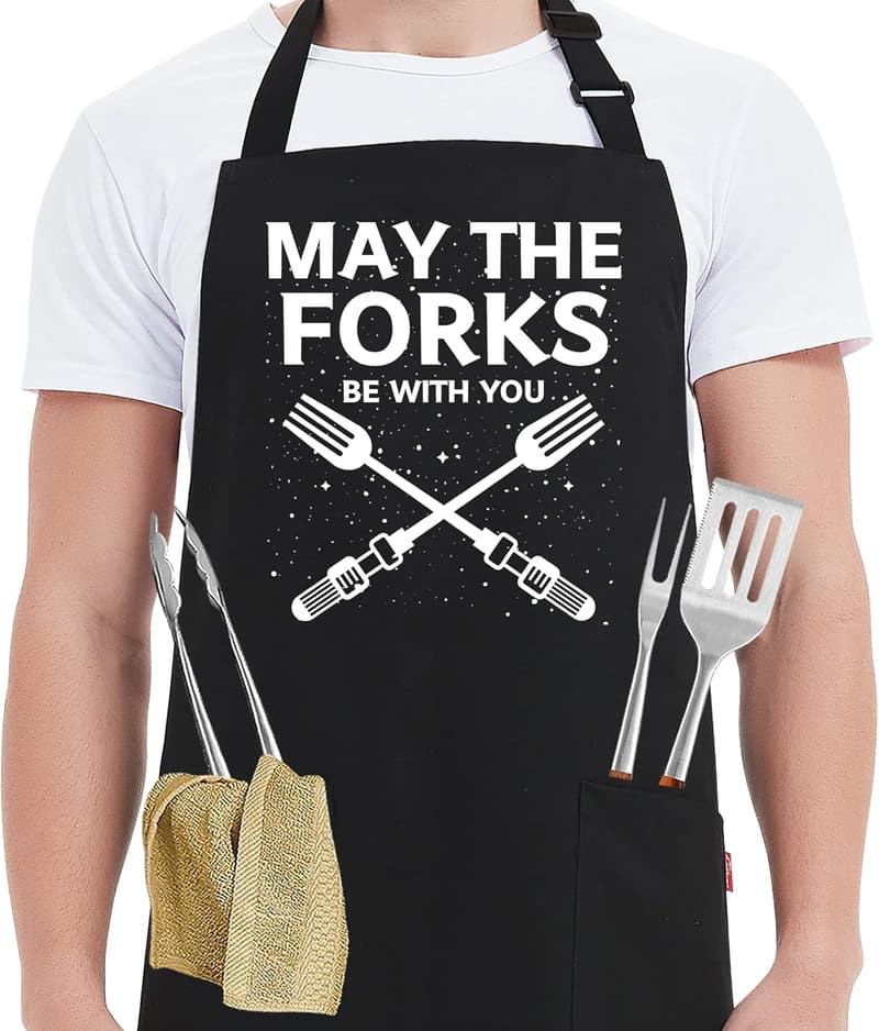 Funny Grill Apron for Men - 