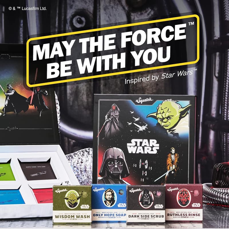 Star Wars Episode 1 Soap Collection for Men - 4-Pack Bundle