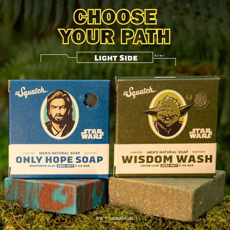 Star Wars Episode 1 Soap Collection for Men - 4-Pack Bundle