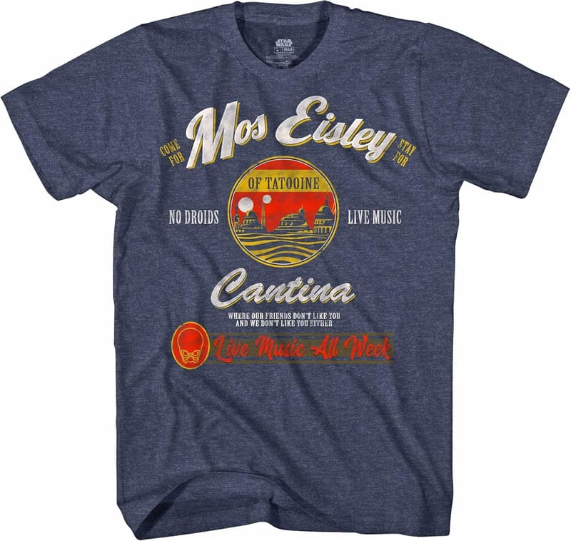 Star Wars Mos Eisley Cantina Men's Graphic T-Shirt